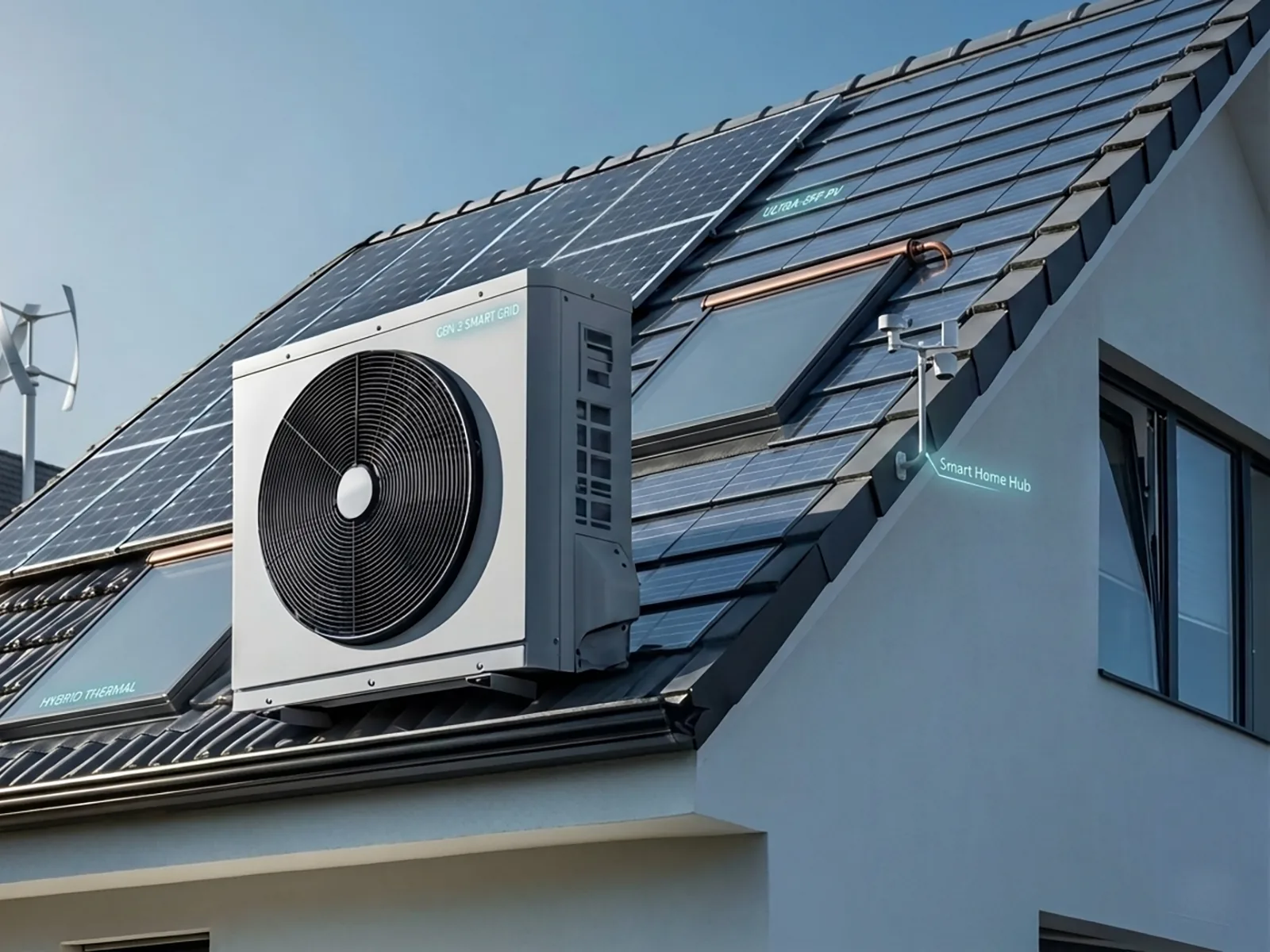 ระบบ Solar Air สำหรับพื้นที่ปรับอากาศ